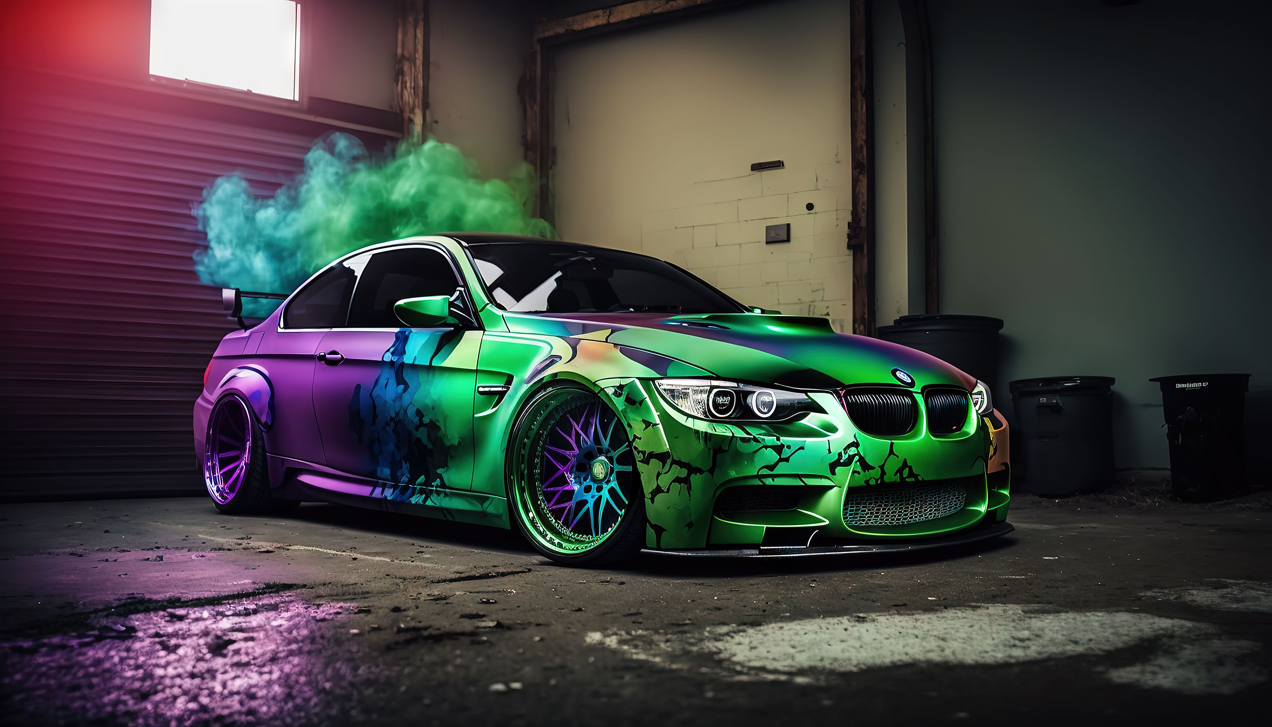 Wrapkungen BMW M3 Colorshift